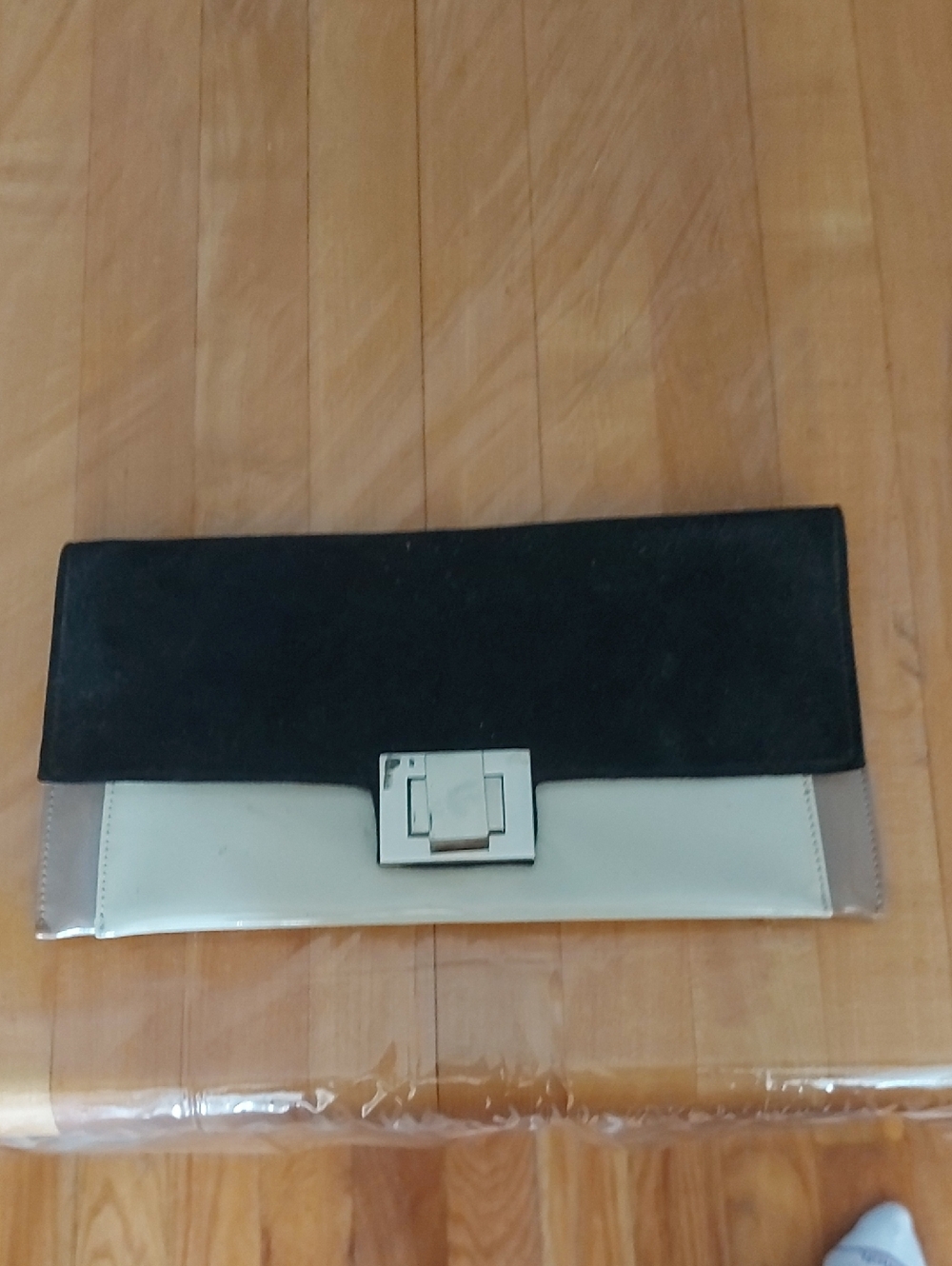 Aldo Champagne Satin Interior with Gold Logo Plate